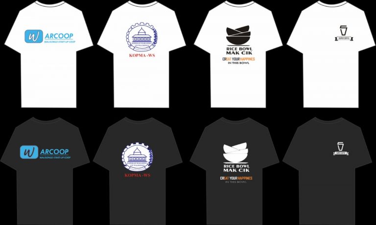 Jasa Sablon  Kaos  Semarang  Murah FREE Desain Sepuasnya 