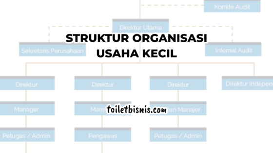 Struktur Organisasi Usaha Kecil, Jenis Dan Contohnya