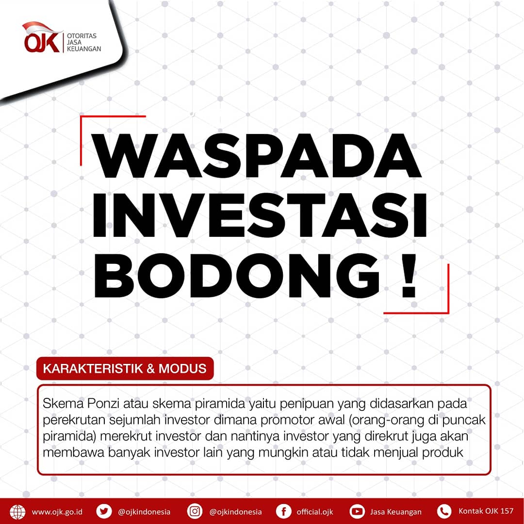 Ciri Ciri Investasi Bodong Menurut Ojk Jenis Yang Marak Terjadi